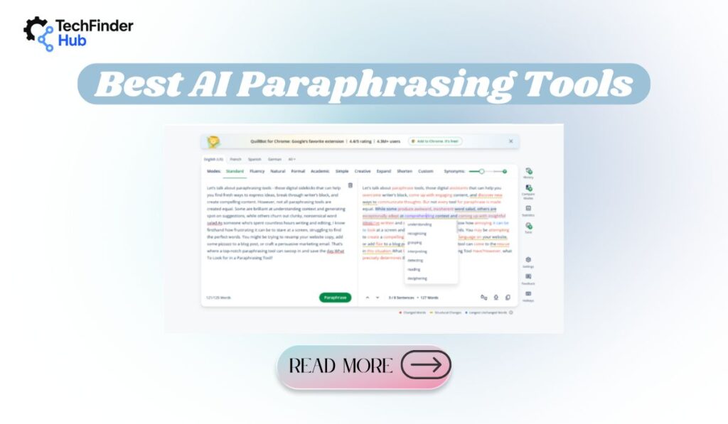 best ai paraphrasing tools